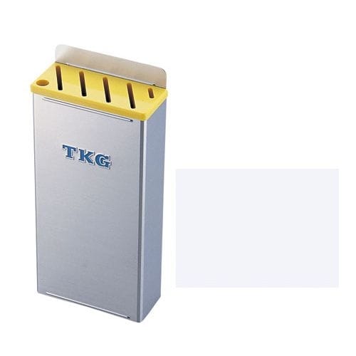 STプラ板付カラーナイフラック 小 Aタイプ 黄