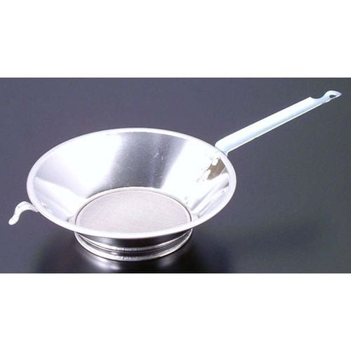 ブリキ油こし No.4