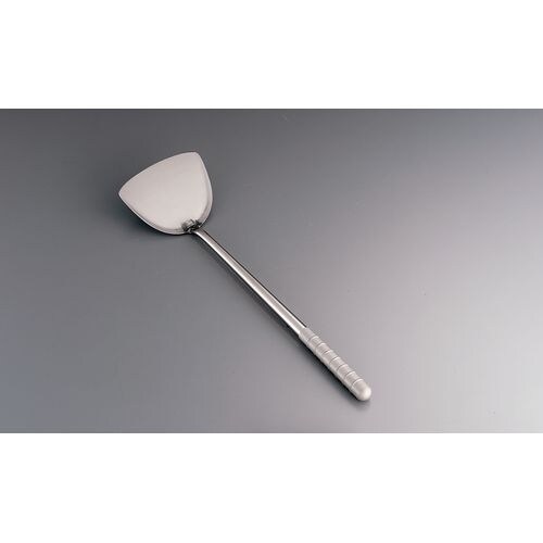 オールステンレス ブラスト加工 中華ヘラ 小