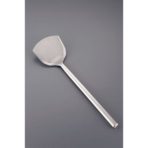 ステンレス パイプ柄ワンピース中華ヘラ 小