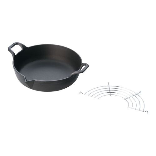 鉄 天ぷら鍋平底 25−101 25cm