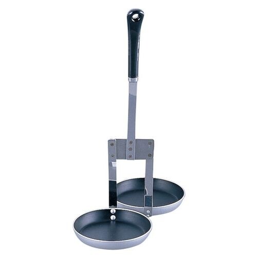 SAフッ素加工 2連式カキ揚レードル