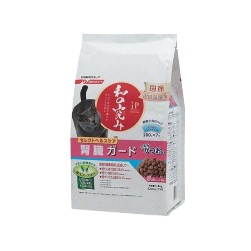 JP和の究み猫腎臓ガードかつお1.4kg