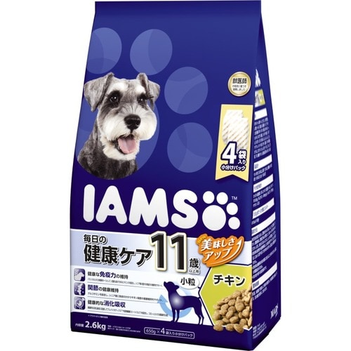 アイムス犬11歳+健康ケアチキン小粒2.6kg
