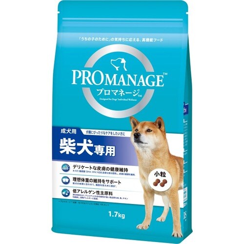 プロマネージ成犬柴犬1.7kg