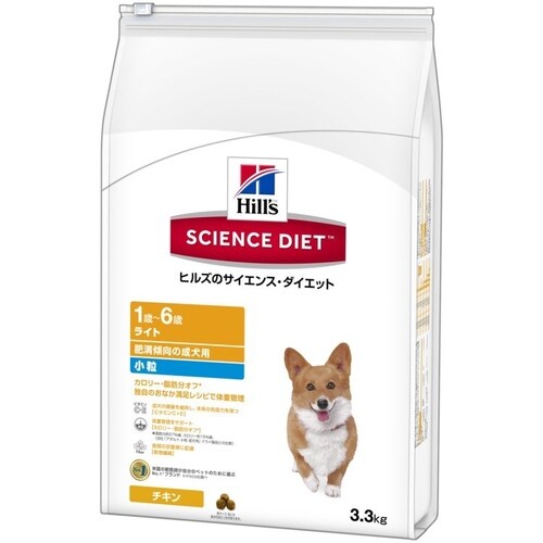 ライト小粒肥満傾向の成犬用3.3kg