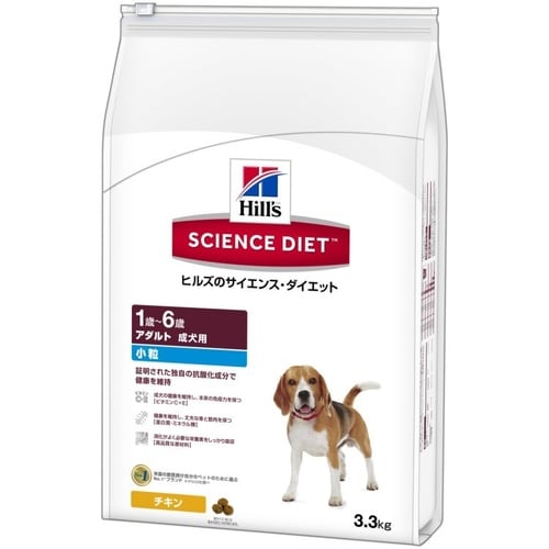 アダルト小粒成犬3.3kg
