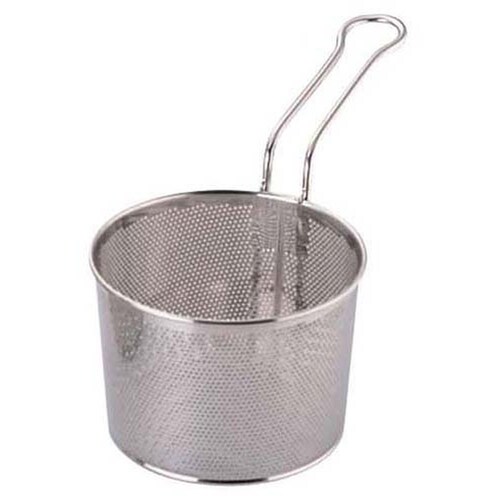 パンチングボイルバスケット 片手ハンドル S 15