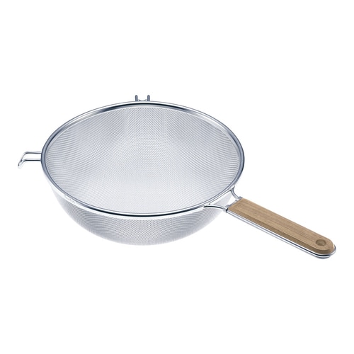 木柄タフストレーナー 25cm