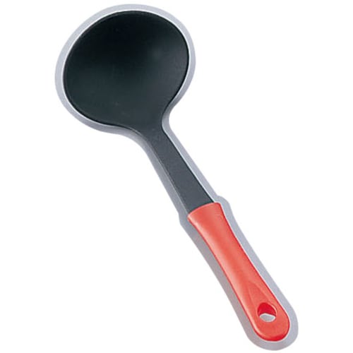 ミニキッチン ナイロンお玉 赤