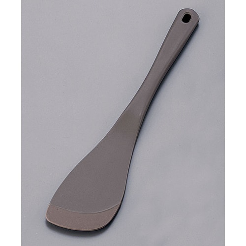 シリコーン コンビスパチュラ Lサイズ ブラウン