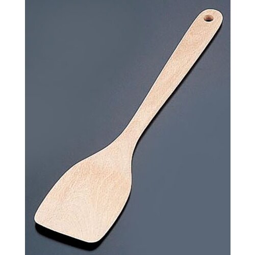 木製 調理ヘラ 角 05901(ブナ材)