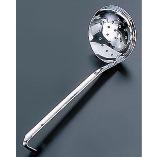 ムラノ 18−8レードル柄お玉 穴明 90cc