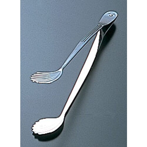 18−0貝型料理トング