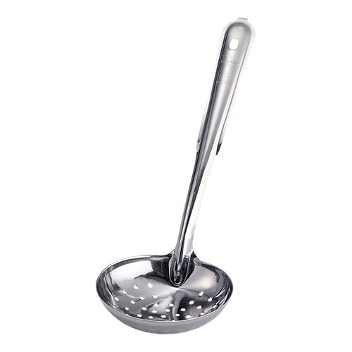 SA18−0お玉杓子 穴明 (カギ付)12.5cm