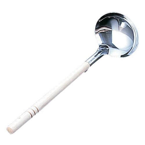 18−0木柄レードル 穴無