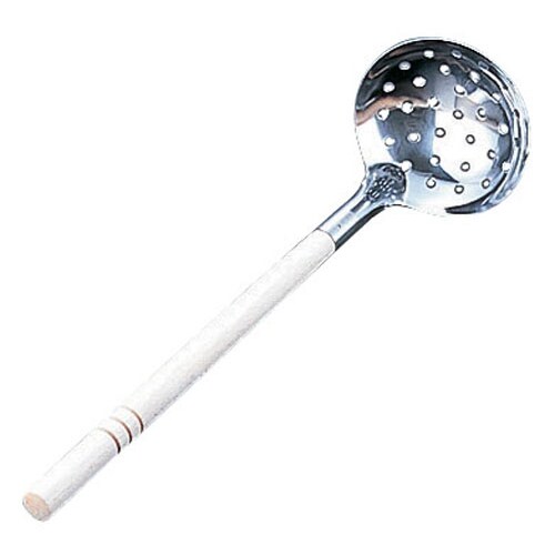 18−0木柄レードル 穴明