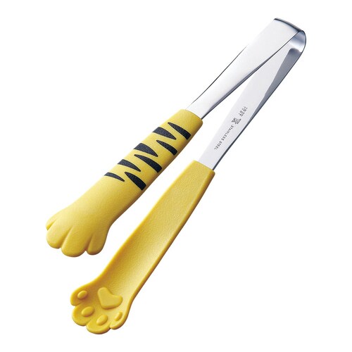 卓上トング きゃっちだにゃん とら 黄