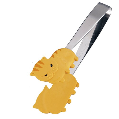 18−0 ブサかわにゃんこトング 黄とら