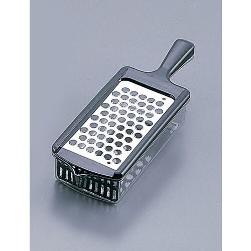 ステンレス製おろし器 おろしぼり 黒