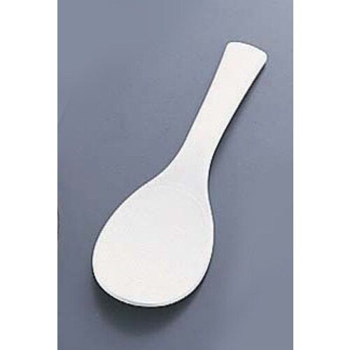 抗菌魔法のしゃもじ(溝付) 白 中