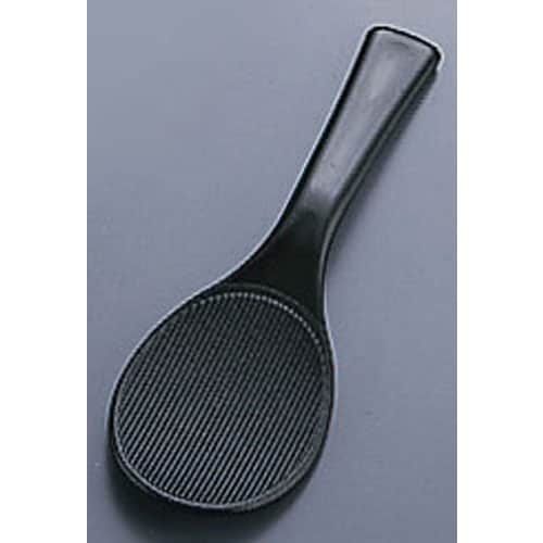 抗菌魔法のしゃもじ(溝付) 黒 中