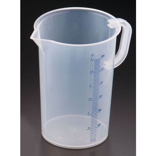 ドイツ製メジャーカップ(ポリプロピレン) 3L