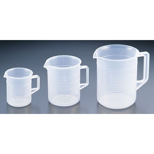 ポリプロピレン手付ビーカー 1029 500cc