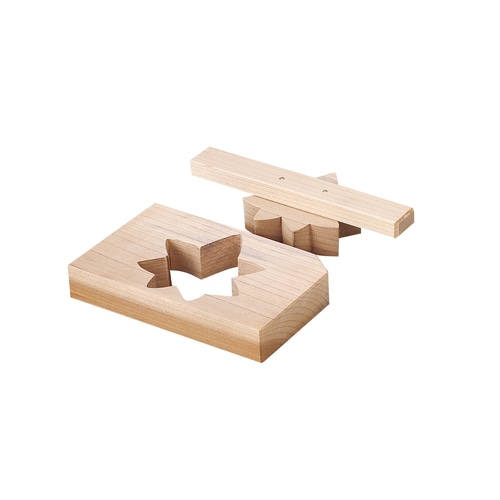 朴 物相型・もみじ