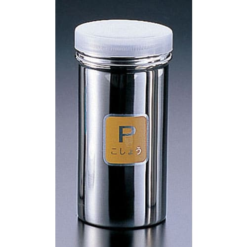 TKG 18−8調味缶ロング (アクリル蓋付)P缶