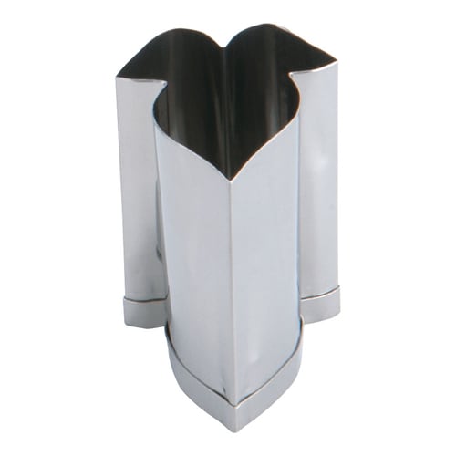 SA18−8手造り業務用抜型 朝顔の葉 大 (D)