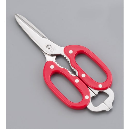 料理バサミ コックさん 赤