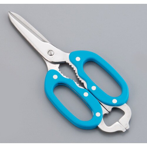 料理バサミ コックさん 青