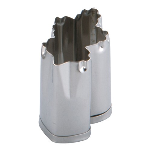 SA18−8手造り業務用抜型 菊の葉 大 (D)