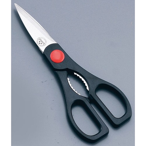 18−0黒柄 料理バサミ 9130