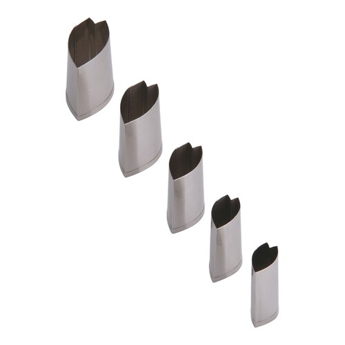 SA18−8手造り業務用抜型(5ヶ組) 桜の花びら