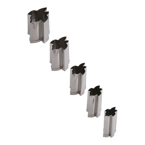 SA18−8手造り業務用抜型(5ヶ組) アヤメ