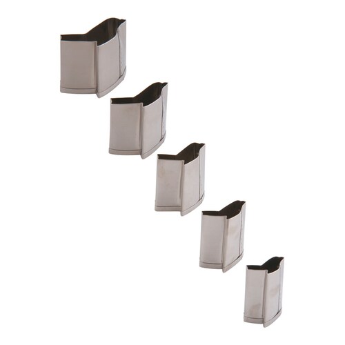 SA18−8手造り業務用抜型(5ヶ組) うぐいす