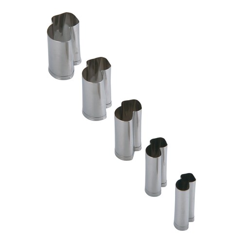 SA18−8手造り業務用抜型(5ヶ組) 松茸