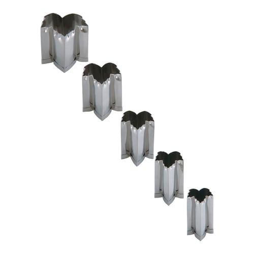 SA18−8手造り業務用抜型(5ヶ組) ツタ