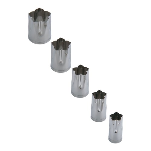 SA18−8手造り業務用抜型(5ヶ組) 桔梗