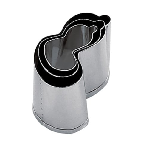 SA18−8本職用厚口抜型 ひねり瓢箪 (3ヶ入)