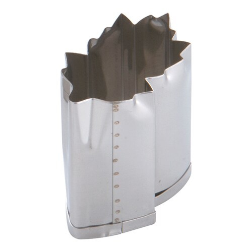 SA18−8本職用厚口抜型 菊の葉 中(No.4)