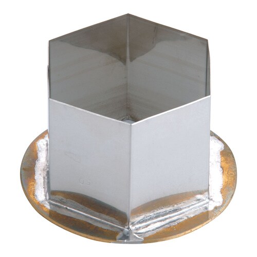 18−8穴クリ芯抜型 外仕上げ用 亀甲 50mm用