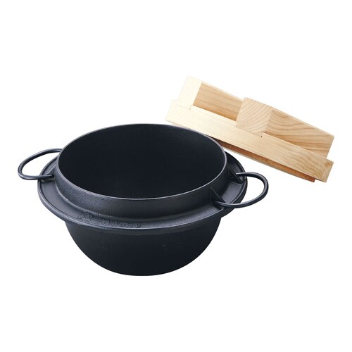 ごはん鍋3合炊(木蓋付) 21285