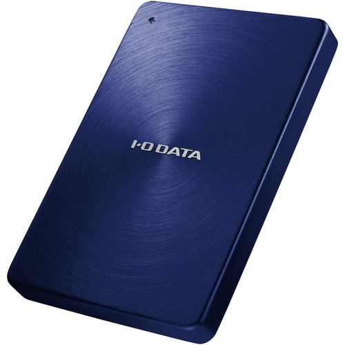 USB対応ポータブルHDD カクうす2TB青