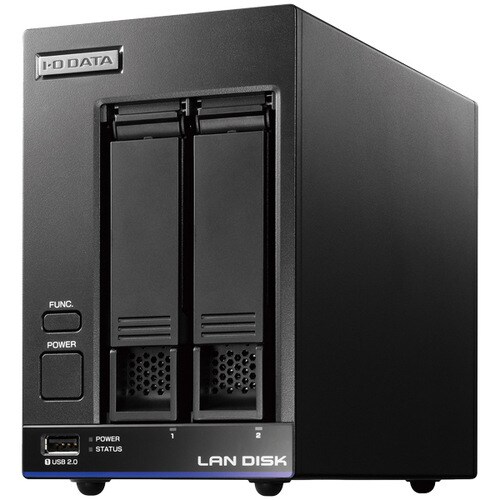 WD Red搭載 2ドライブNAS 2TB