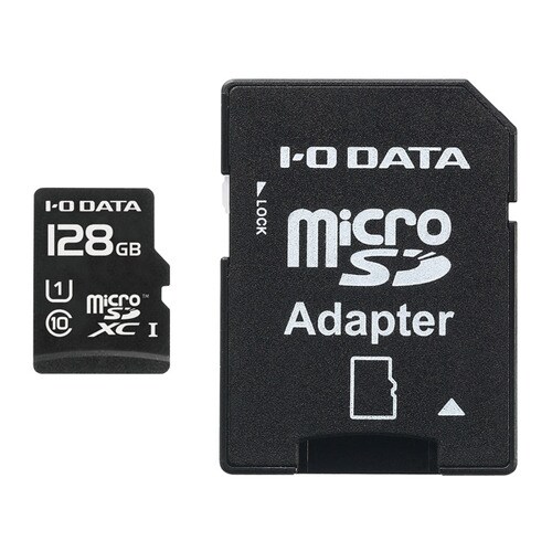 microSDXCカードアダプタ付128GB