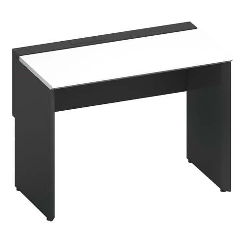 ワークヴィスタ+片面固定式W100D60黒脚W