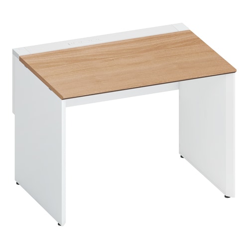 ワークヴィスタ+片面固定式W100D80白脚M